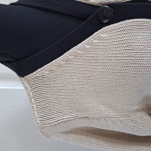 Heather B Pointelle Rib Duster Button Down Knit Slim Long Cardigan Sweater - Picture 3 of 10